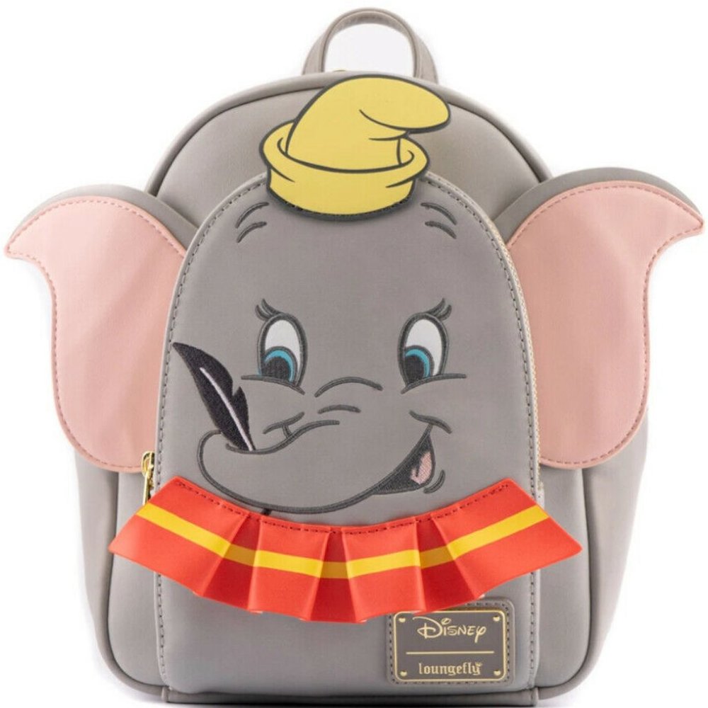 Loungefly Exclusive Dumbo 80th Anniversary Mini Cosplay Backpack NWT IN HAND HTF